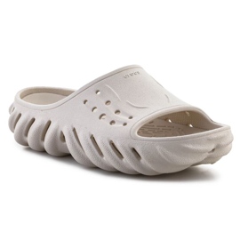 Klapki Crocs Echo Slide Elephant 208170-160 beżowy 2