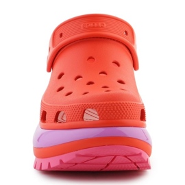 Klapki Crocs Mega Crush Clog 207988-84J pomarańczowe 3