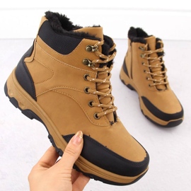 Trapery trekkingowe Vanhorn camel beżowy 1