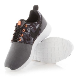 Buty Nike Roshe One Print Jr 677782-004 białe 5