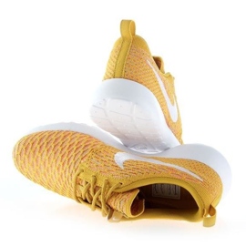 Buty Nike Rosherun Flyknit W 704927-700 pomarańczowe 3