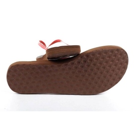 Klapki, Japonki Vans W V0VC3F pomarańczowe 9