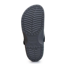 Klapki Crocs Classic Printed Camo Clog 206454-0IE czarne 7