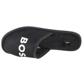 Kapcie Boss Logo Slippers J29312-09B czarne 6