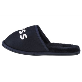 Kapcie Boss Logo Slippers J29312-849 niebieskie 5