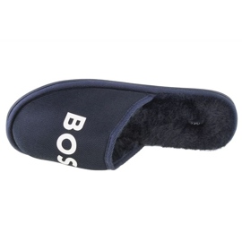 Kapcie Boss Logo Slippers J29312-849 niebieskie 6