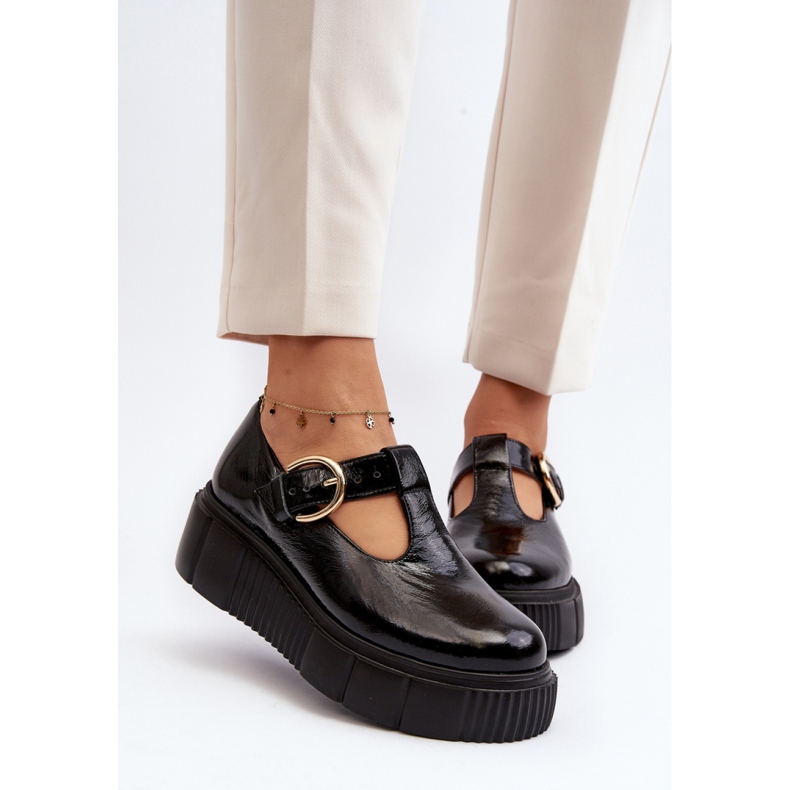 Półbuty Model Zazoo 20102 Black - Step in style czarne 2