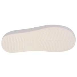 Klapki Crocs Classic Platform Slide 208180-100 białe 7