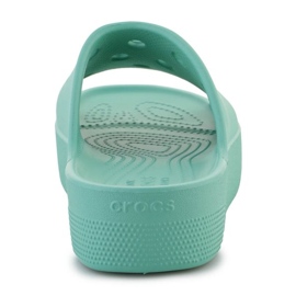 Klapki Crocs Classic Platform Slide W 208180-3UG zielone 3