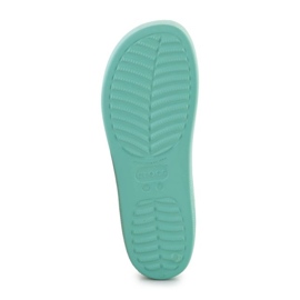 Klapki Crocs Classic Platform Slide W 208180-3UG zielone 4