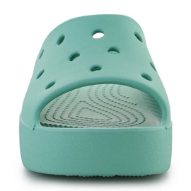 Klapki Crocs Classic Platform Slide W 208180-3UG zielone 6