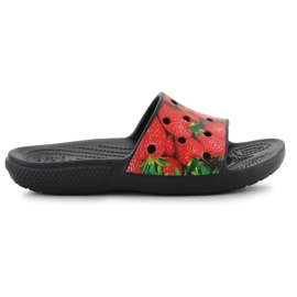 Klapki Crocs Classic Hyper Real Slide W 208376-643 czerwone 10