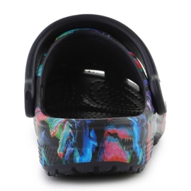Klapki Crocs Classic Dino Clog Jr 208303-4LF czarne 3