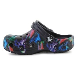 Klapki Crocs Classic Dino Clog Jr 208303-4LF czarne 8