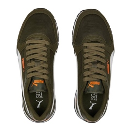 Buty Puma St Runner V3 Mesh Jr 385510 15 zielone 3