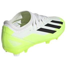 Buty adidas X CRAZYFAST.3 Fg Jr ID9352 białe białe 3