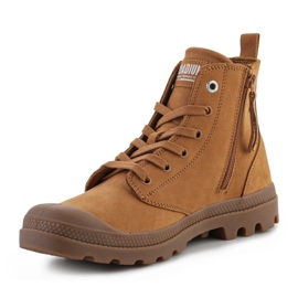 Buty Palladium Pampa Hi Zip M 06440-237-M brązowe 3