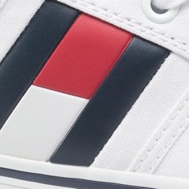 Tommy Hilfiger Buty Tommy Jeans Flatform Flag Sneaker EN0EN00944-YBR białe 4