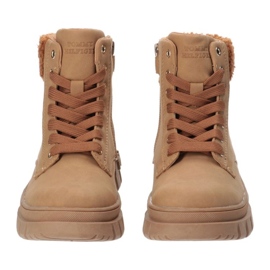 Buty Tommy Hilfiger Lace-Up Bootie Cognac W T3A5-33053-1628582-582 brązowe 3