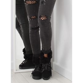 Śniegowce traperki czarne GF-179 black 2