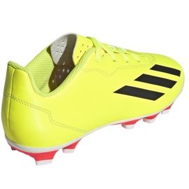Buty adidas X Crazyfast Club FxG IF0717 żółte 3