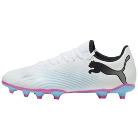 Buty Puma Future 7 Play FG/AG M 107723 01 białe 4