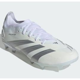 Buty piłkarskie adidas Predator Pro Fg M IG7778 białe 3