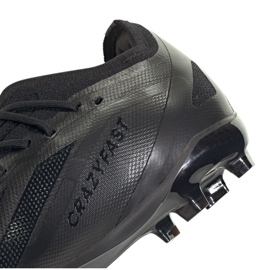 Buty piłkarskie adidas X Crazyfast.1 Fg Jr IE6636 czarne 10