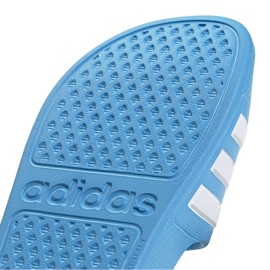 Klapki adidas Adilette Aqua Slides Jr ID2621 niebieskie 4