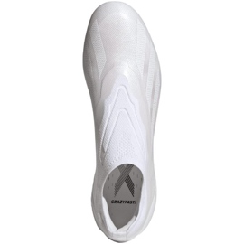 Buty piłkarskie adidas X Crazyfast.1 Ll Fg M GY7381 białe 7