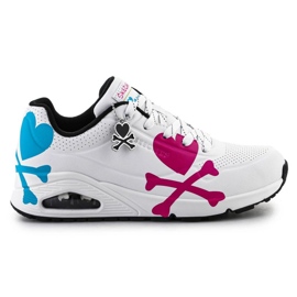 Buty Skechers Crossing Hearts W 155227-WMLT białe 10
