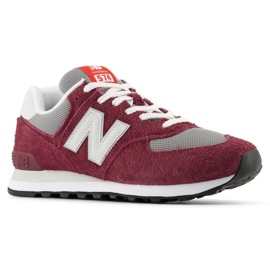Buty New Balance U574BGH Bordowe czerwone 8