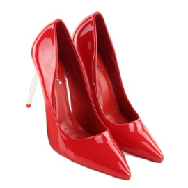 Czółenka Silver Heels czerwone NF03 Red 2