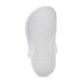 Klapki Crocs Classic Clog 206991-100 białe 7