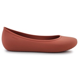 Buty Crocs Brooklyn Flat 209384-2DT czerwone 11