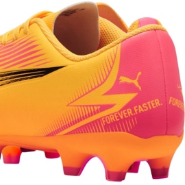 Buty piłkarskie Puma Ultra Play FG/AG M 107763 03 pomarańczowe 4