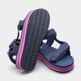 Sandały Lee Cooper LCW-24-05-2754L niebieskie 3