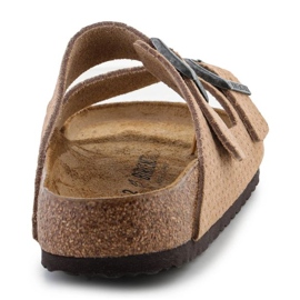 Klapki Birkenstock Arizona Bs M 1027075 beżowy 6