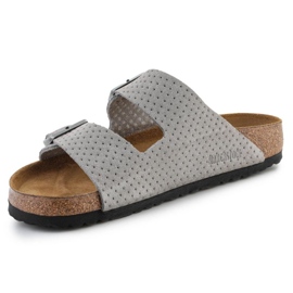 Klapki Birkenstock Arizona Bs M 1026988 szare 8