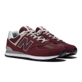 Buty New Balance ML574EVM czerwone 3