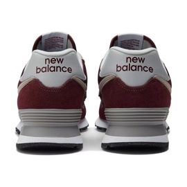 Buty New Balance ML574EVM czerwone 5