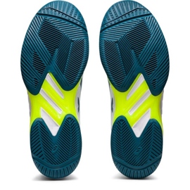 Buty do tenisa ziemnego Asics Solution Speed Ff M 1041A182102 białe 5