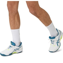 Buty do tenisa ziemnego Asics Solution Speed Ff M 1041A182102 białe 7