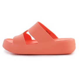Klapki Crocs Getaway Platform H-Strap  209409-84F pomarańczowe 9