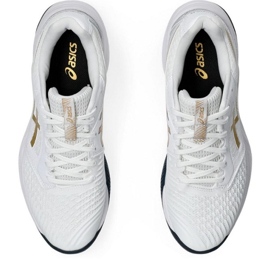 Buty Asics Netburner Ballistic Ff 3 1052A069110 białe 5