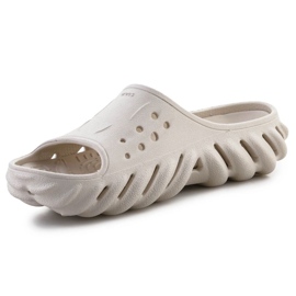 Klapki Crocs Echo Slide Elephant 208170-160 beżowy 4
