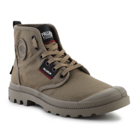 Buty Palladium Papa Hi Patch 79117-308-M brązowe 3