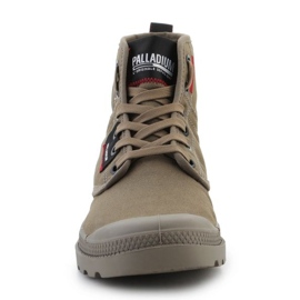 Buty Palladium Papa Hi Patch 79117-308-M brązowe 4