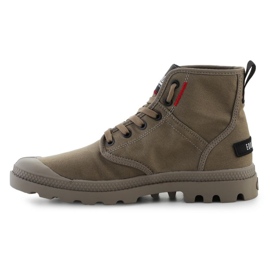 Buty Palladium Papa Hi Patch 79117-308-M brązowe 6