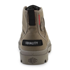 Buty Palladium Papa Hi Patch 79117-308-M brązowe 7